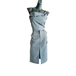 Conjunto Ejecutivo Falda Blusa Tirantes