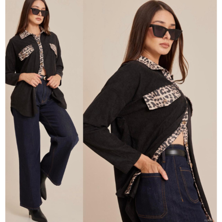 Blusa Pana Animal Print