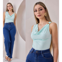 Blusa Lunares /Herraje