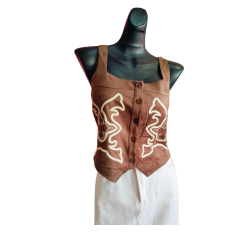 Blusa Tipo Vaquera