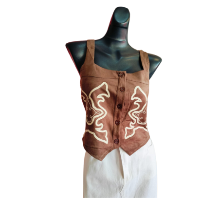 Blusa Tipo Vaquera